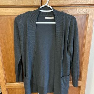 Gray cardigan